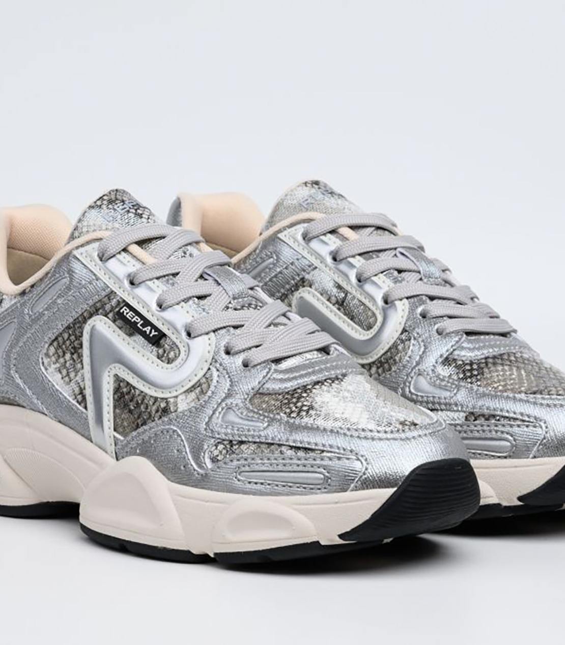 デスティニー メタリック スニーカー 詳細画像 シルバー 3